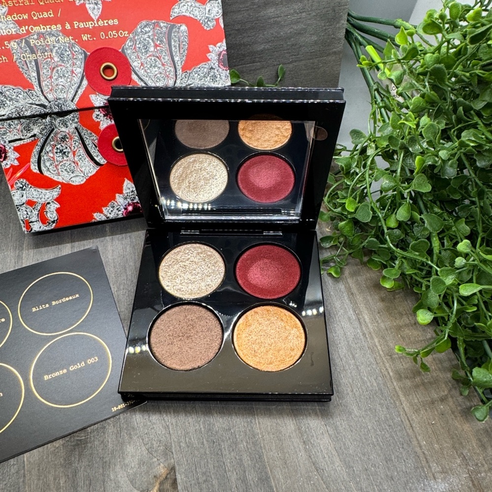 Pat McGrath Eyeshadow Palette - Silver, Red, Brown, Gold